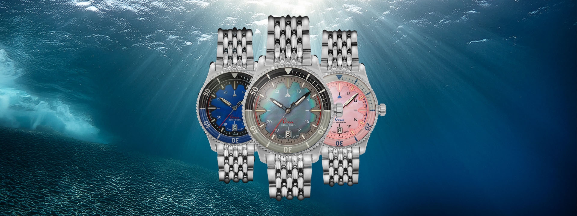 オルカ・ダイバーズウォッチコレクション｜FullGear – 40mm T100
